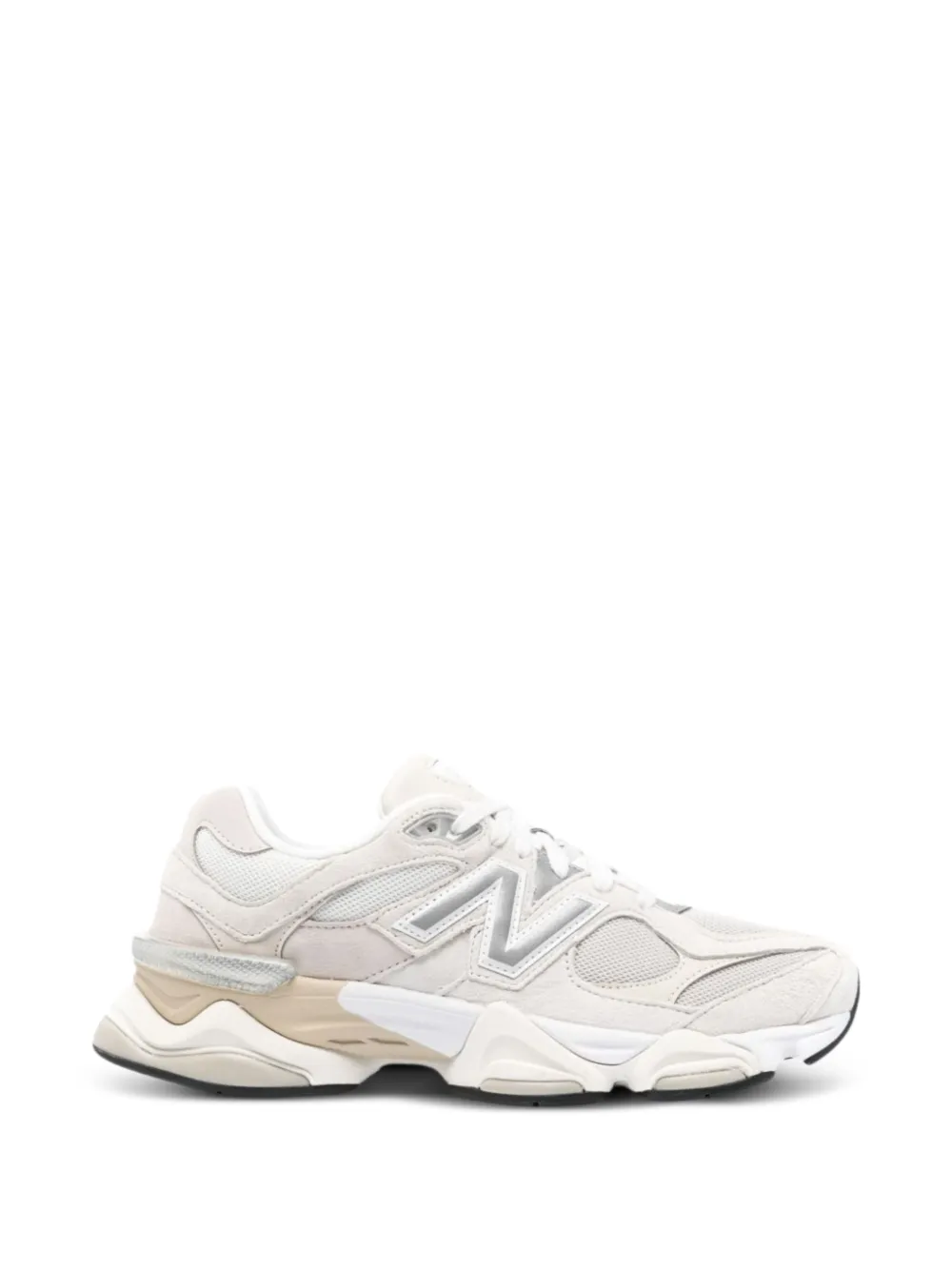 New Balance 992 mesh leather sneakers Beige
