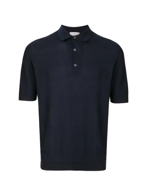 John Smedley Isis knit polo shirt