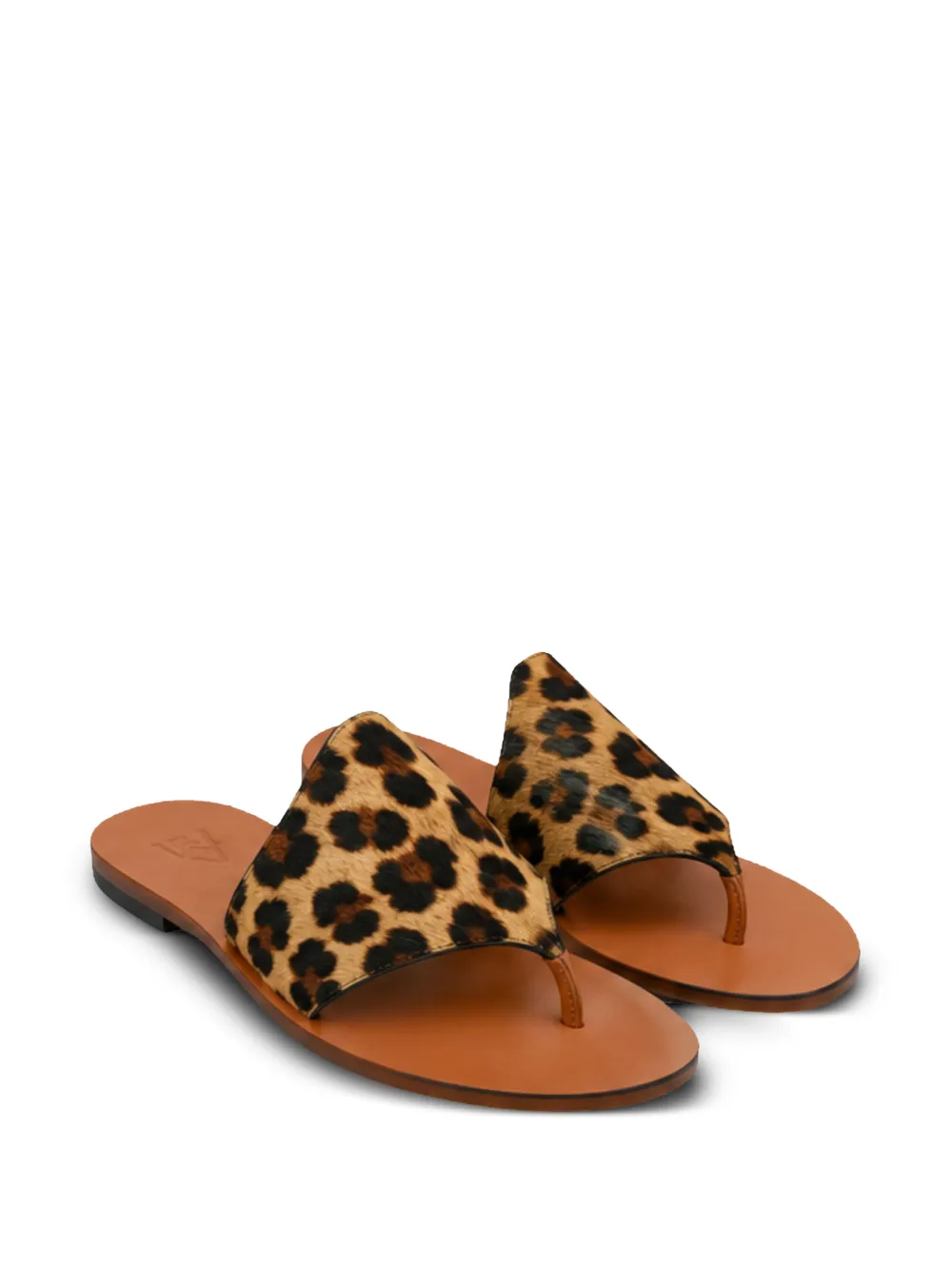 Manebi Suède espadrilles Bruin