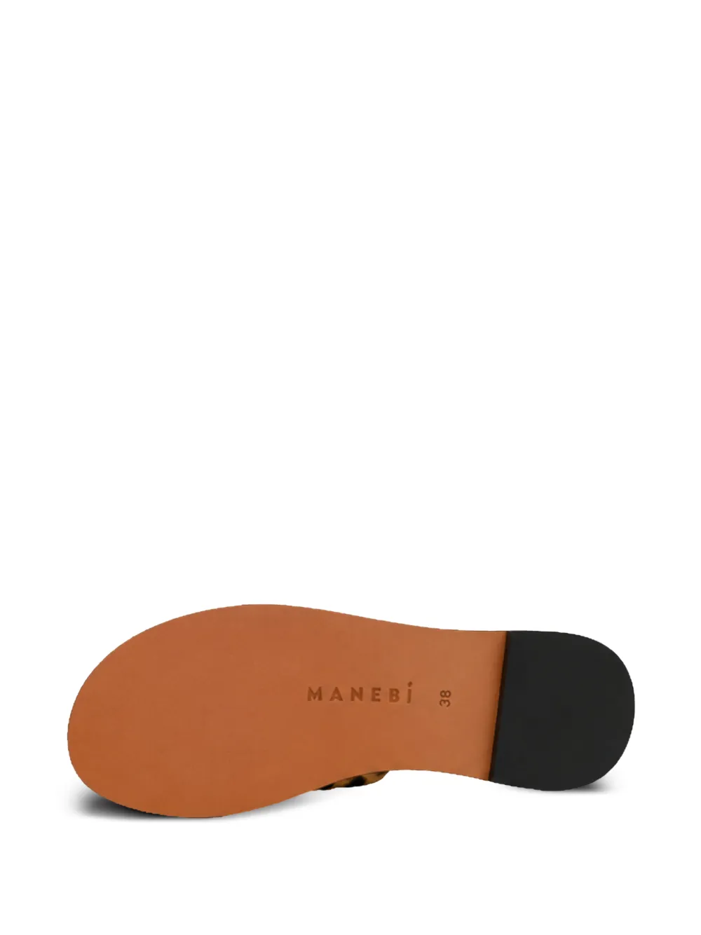 Manebi Suède espadrilles Bruin