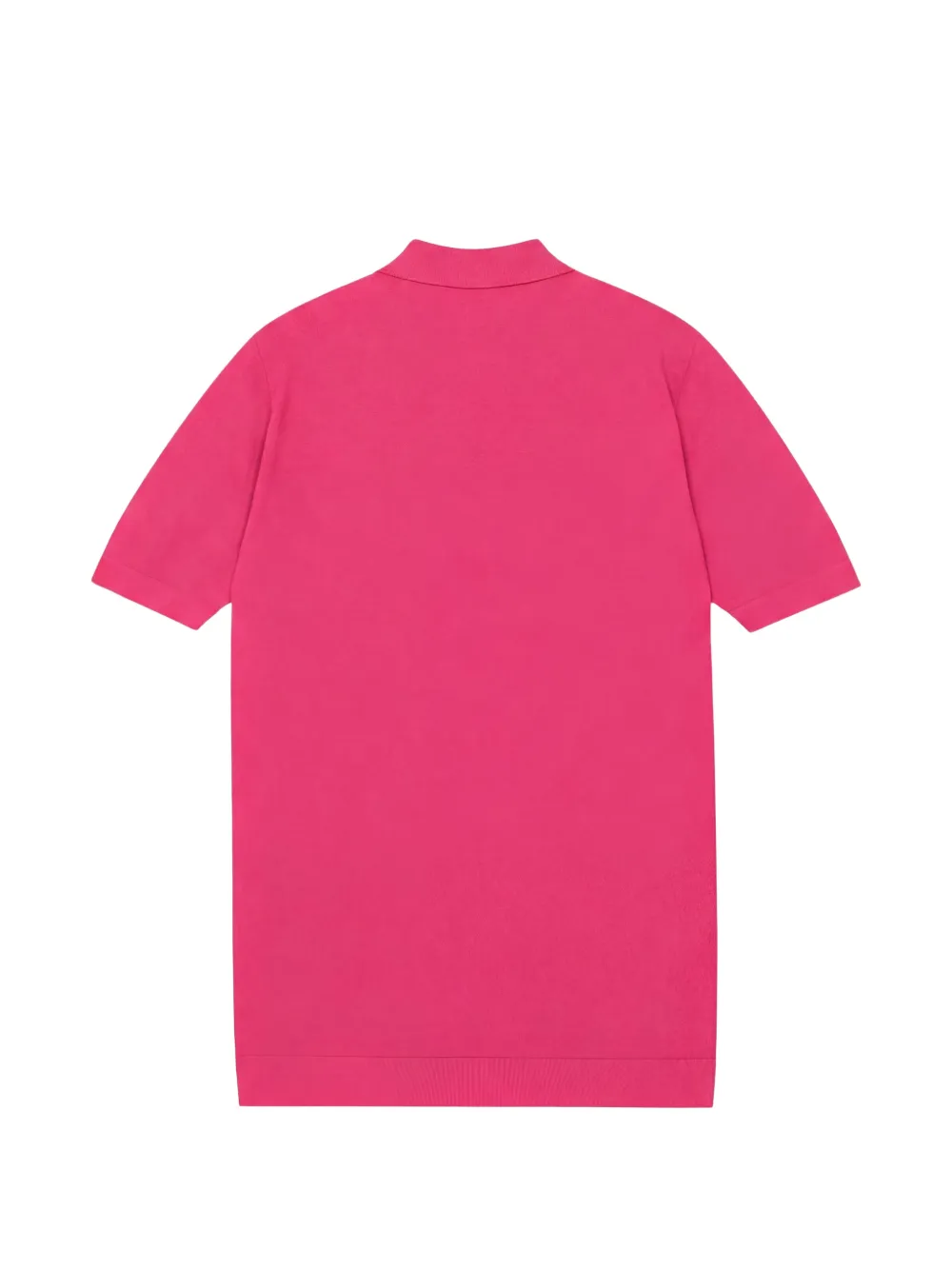 John Smedley Roth poloshirt Roze