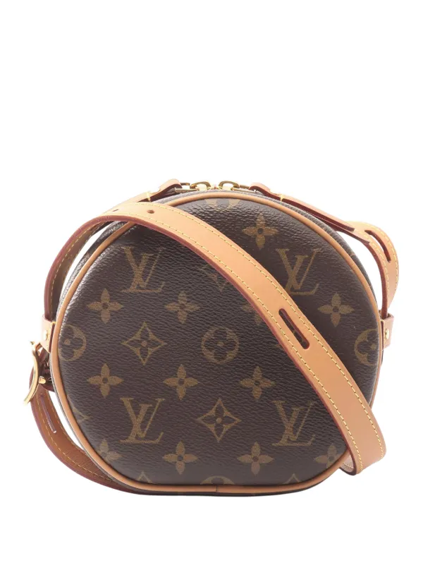 Louis Vuitton Pre-owned 2020 Monogram Boite Chapeau Souple PM Crossbody Bag in Brown