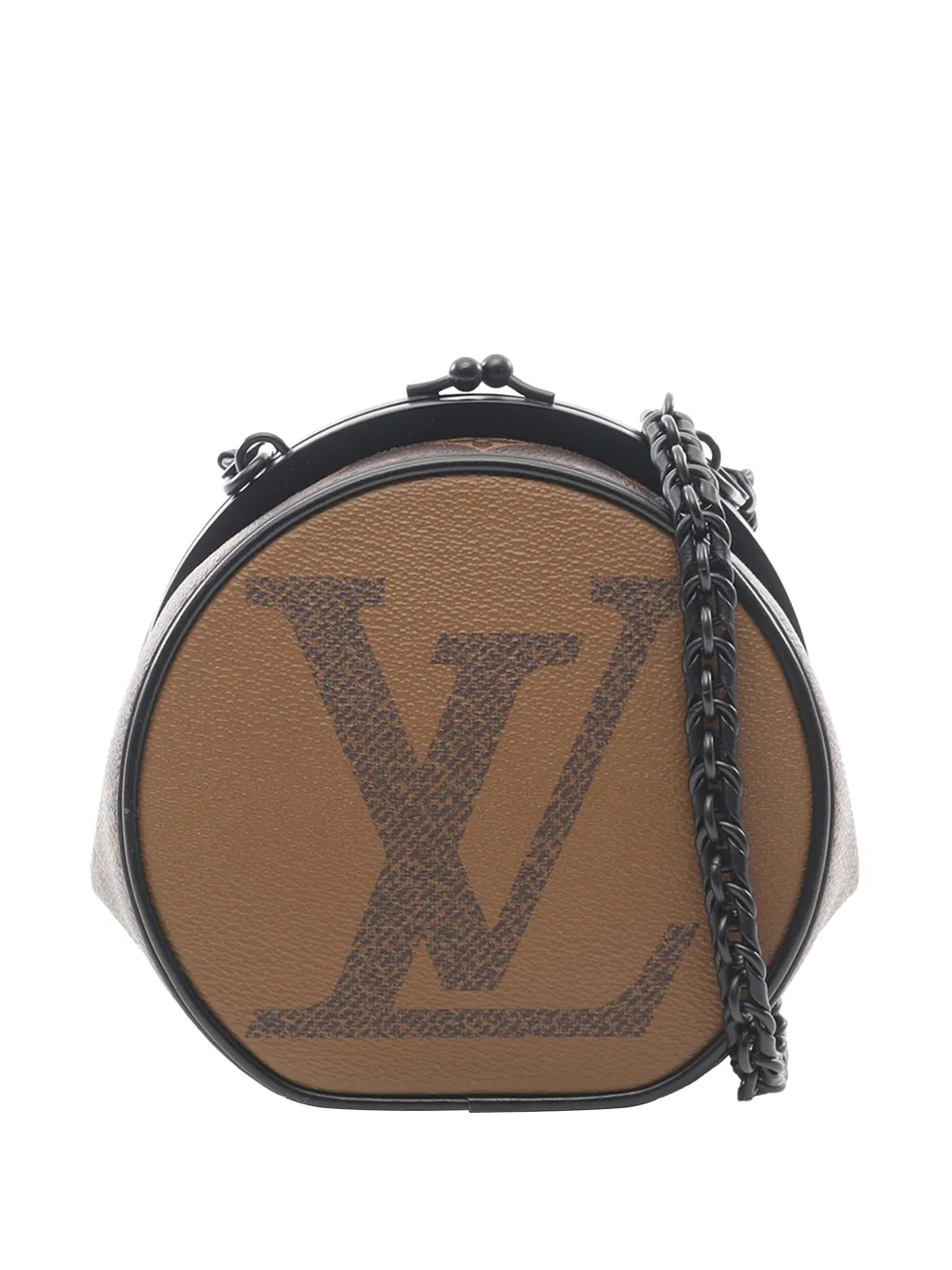 Louis Vuitton Pre-Owned 2020 Monogram Reverse Boursicot Chain Bag crossbody bag - Marrone