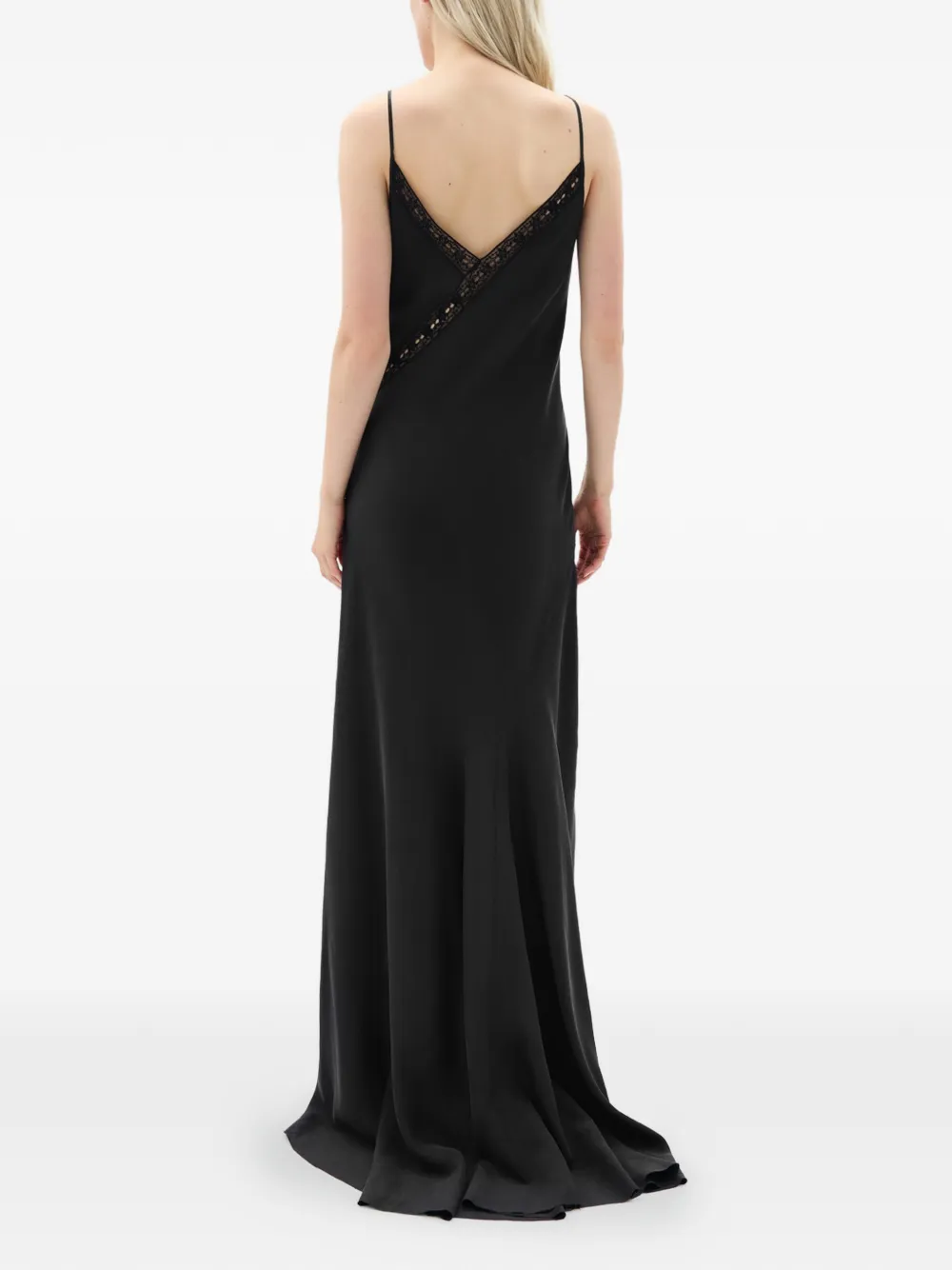 Ann Demeulemeester Lala X-long Maxi Dress in Black, view 4