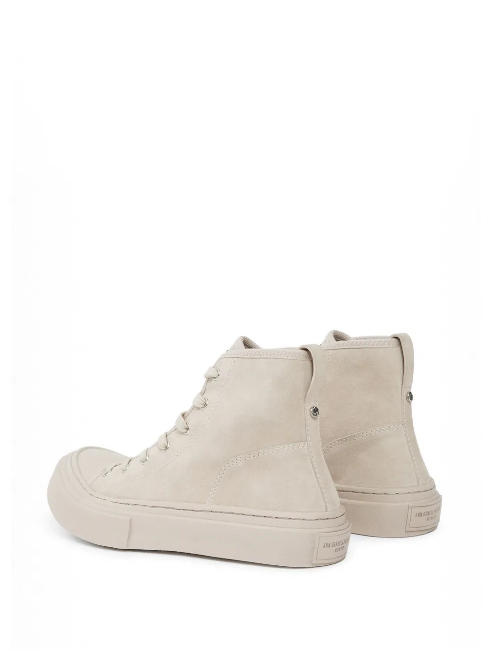 Ann Demeulemeester Sarin suede leather sneakers Beige
