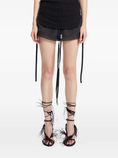 Ann Demeulemeester Elya feather-detailed sandals