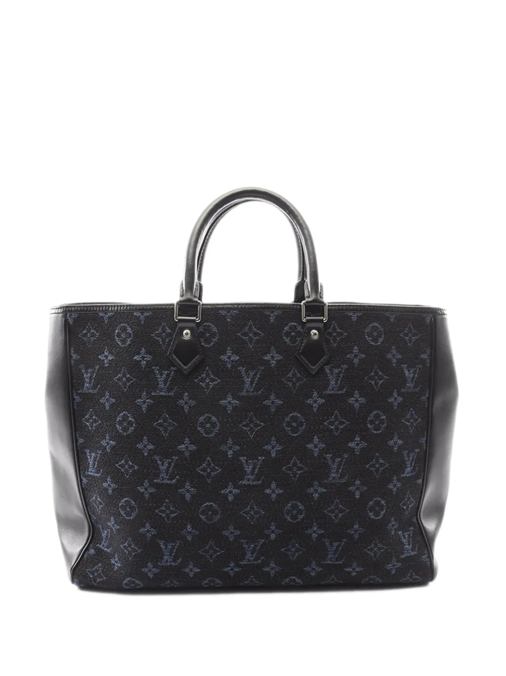 Louis Vuitton Pre-Owned 2010-2026 Monogram Jacquard Grand Sac tote bag - Black