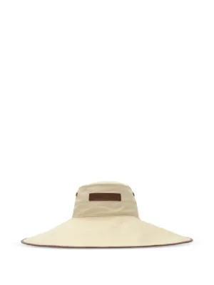 Burberry ロゴ バケットハット | ニュートラル | FARFETCH JP