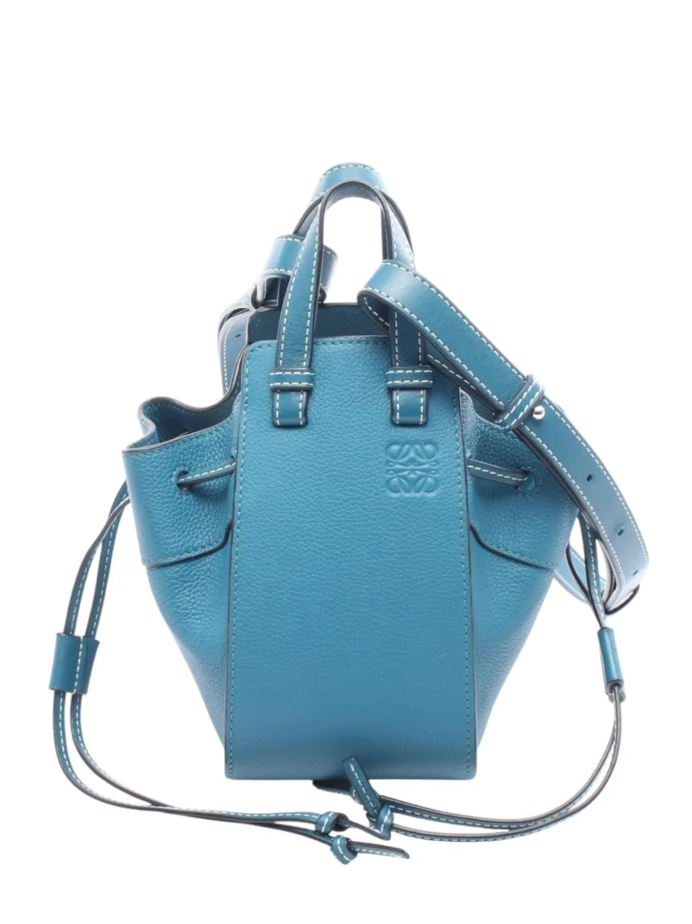 Loewe Pre-Owned 2010-2026 Mini Hammock handbag - Blu