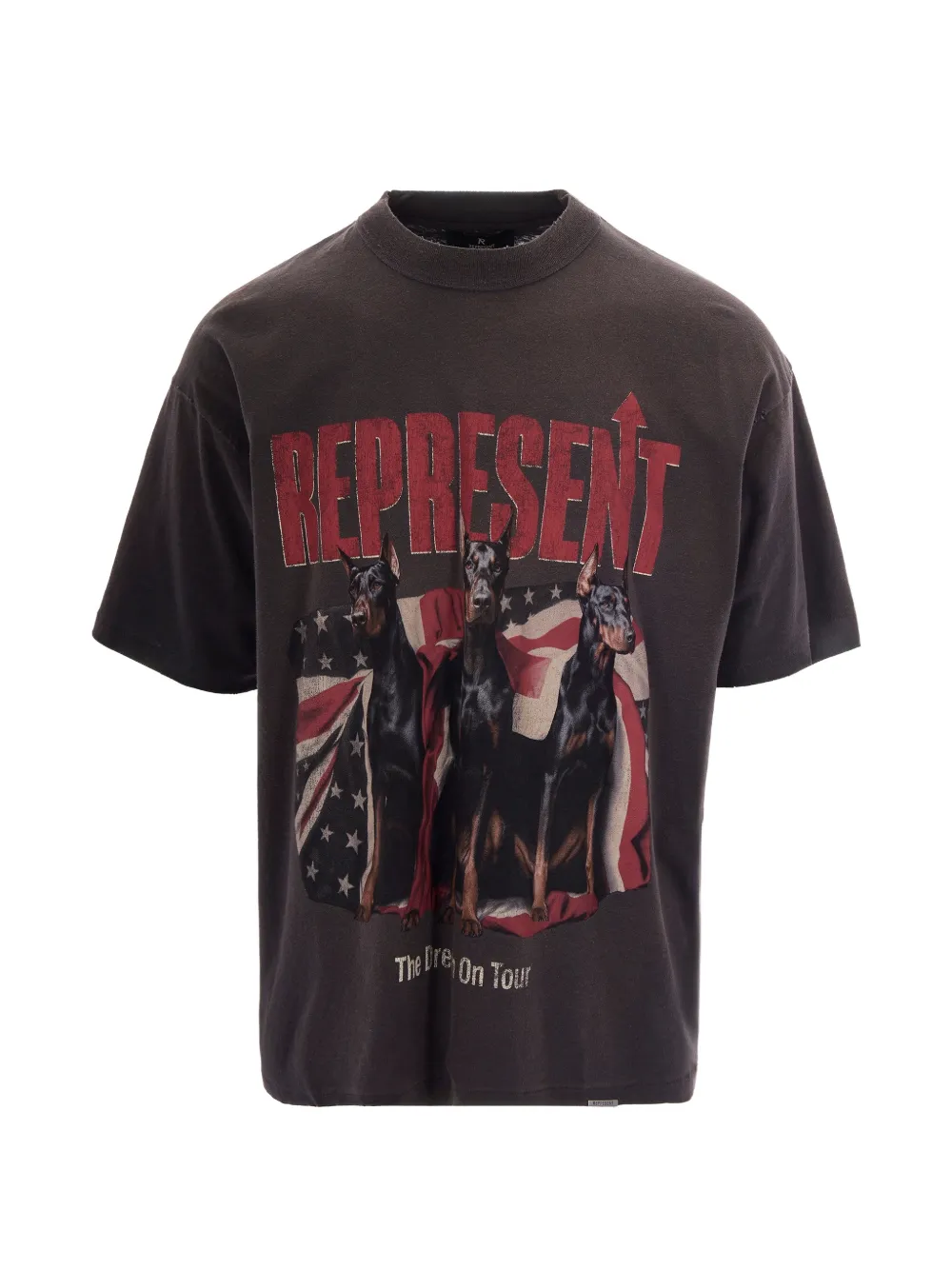 Represent printed T-shirt - Grigio