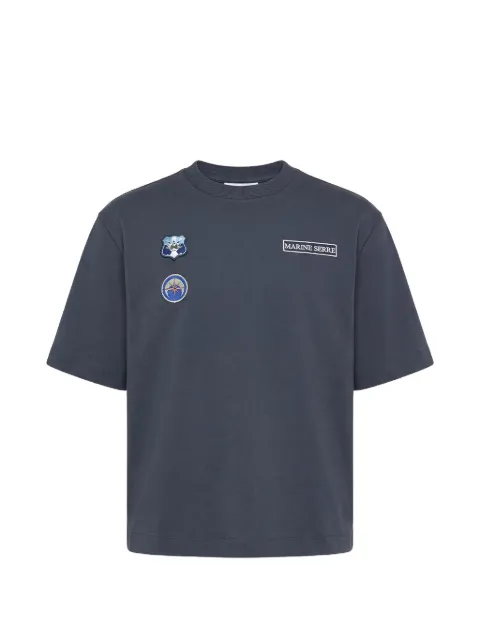 Marine Serre scout patches crew-neck T-shirt