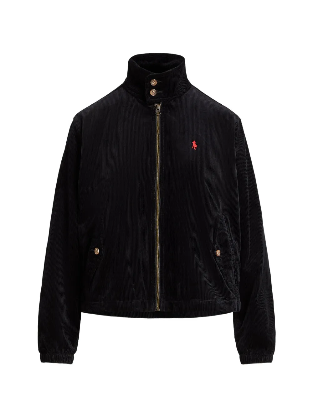 Polo Ralph Lauren Giacca a coste con zip - Nero