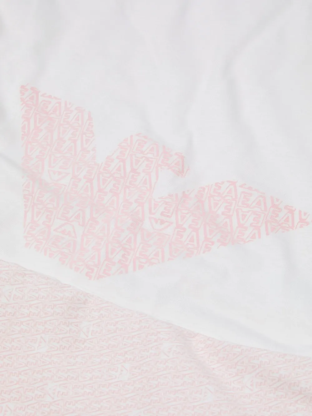 Emporio Armani Kids Deken met logo Wit