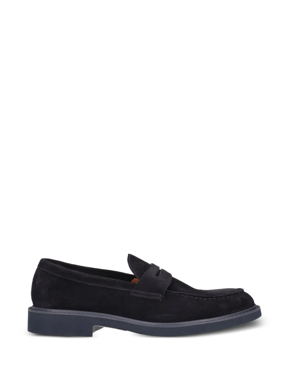 Doucal's suede loafers - Blu
