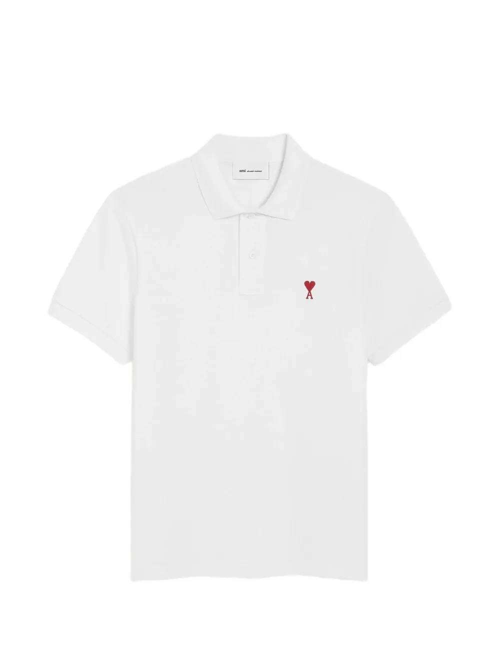 AMI Paris Ami de Coeur polo shirt - Bianco