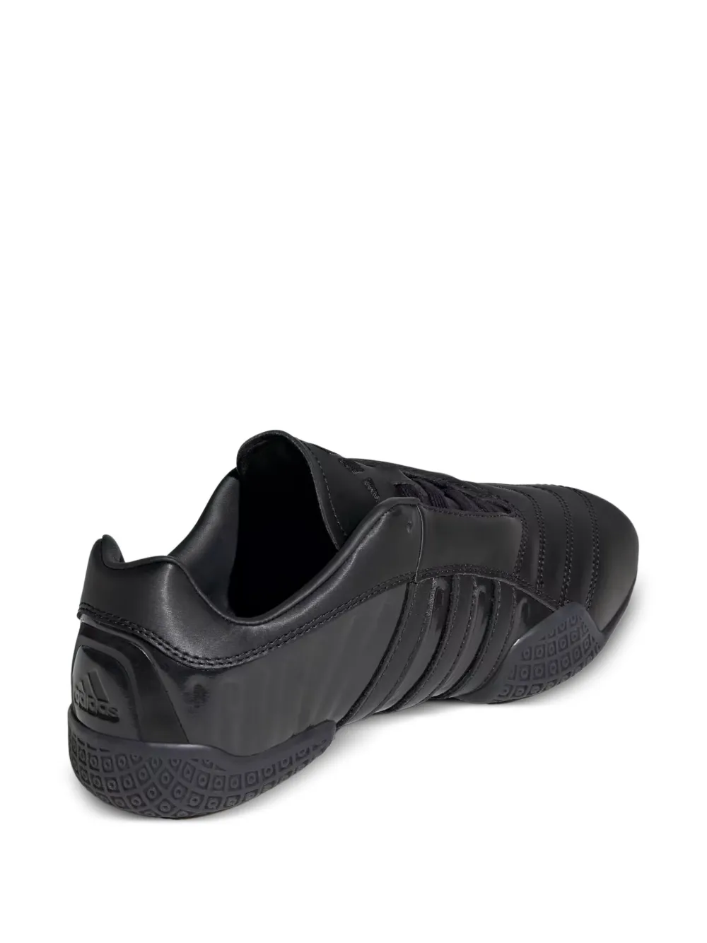 adidas lace-up striped sneakers Zwart