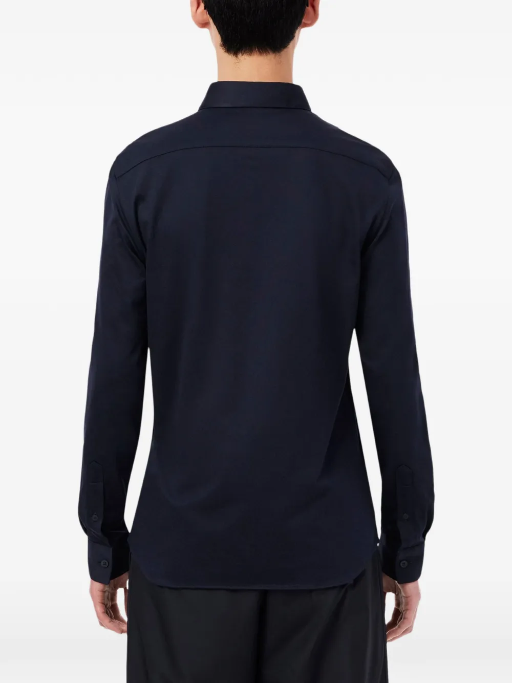  Lacoste Camisa Con Botones - Azul 