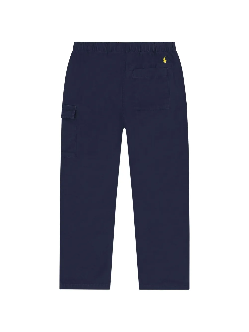 POLO RALPH LAUREN KIDS Broek met cargo zak en logodetail Blauw