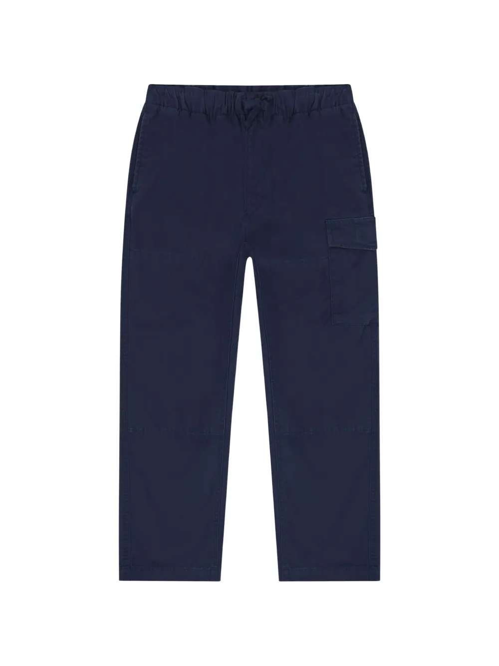 POLO RALPH LAUREN KIDS logo-detail cargo-pocket trousers - Blue