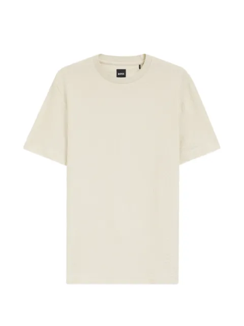 BOSS texture T-shirt