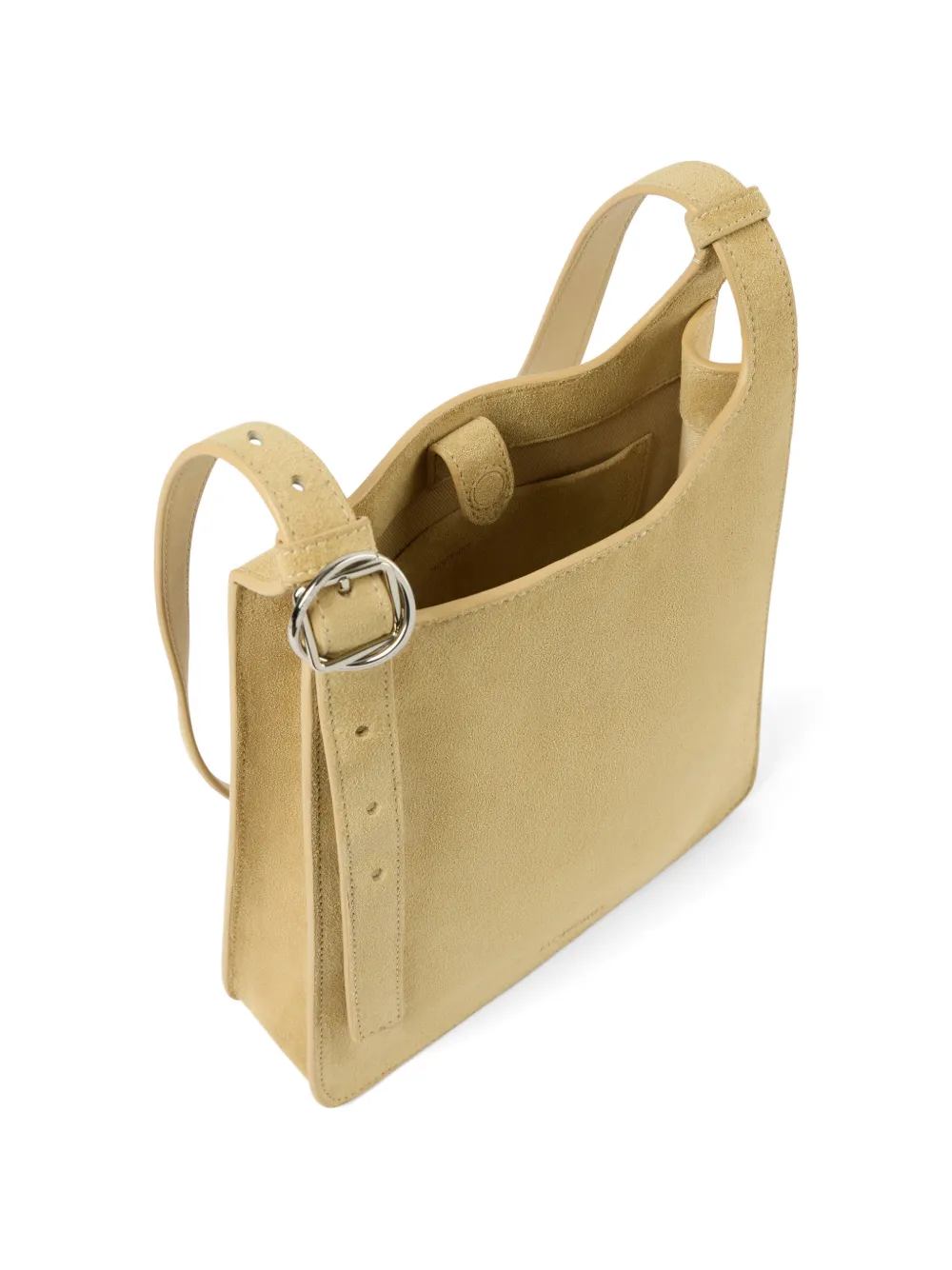 Jacquemus Messengertas met rits Beige