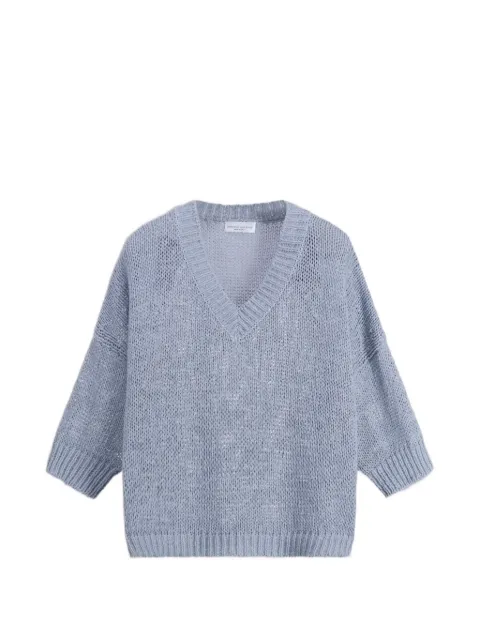 Roberto Collina Pullover mit V-Ausschnitt