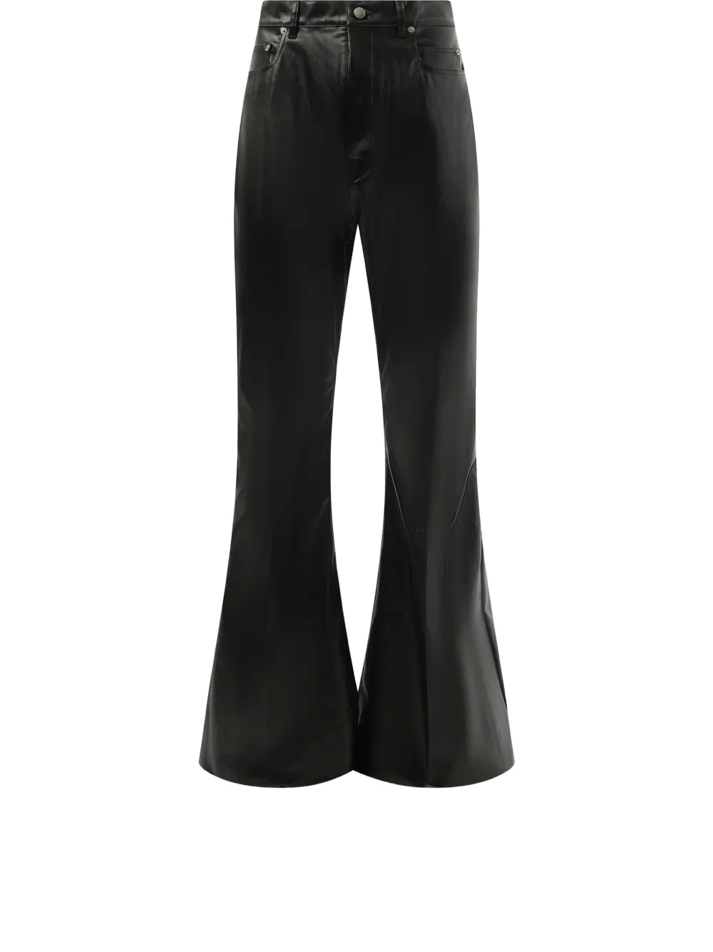 Rick Owens Flared Trousers - Black 