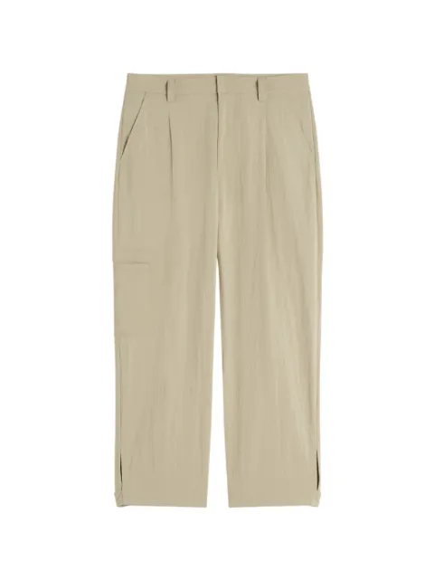 Maison Kitsuné pleated straight trousers