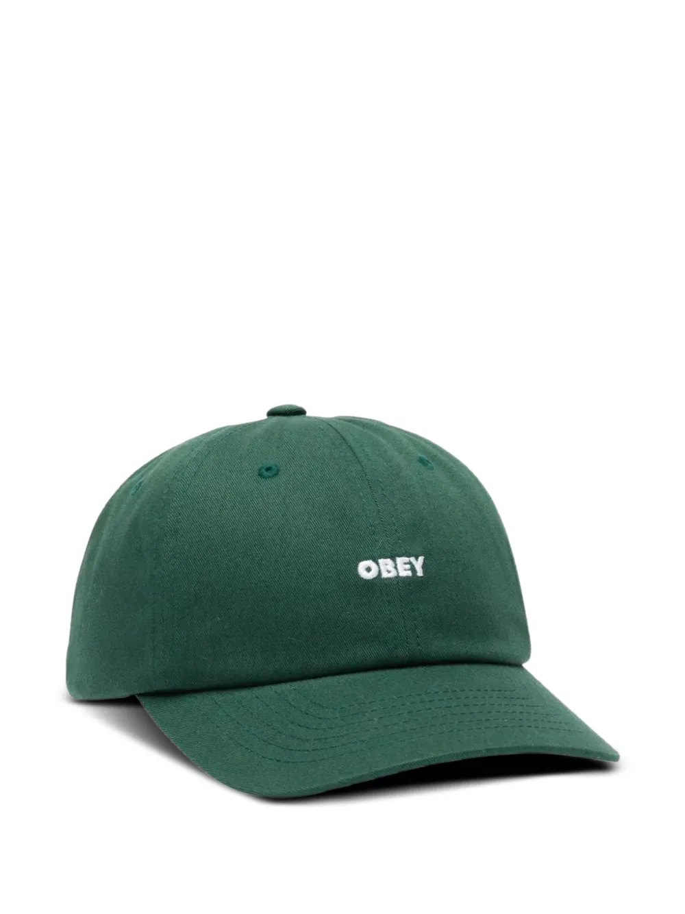 Obey curved-brim baseball cap - Verde