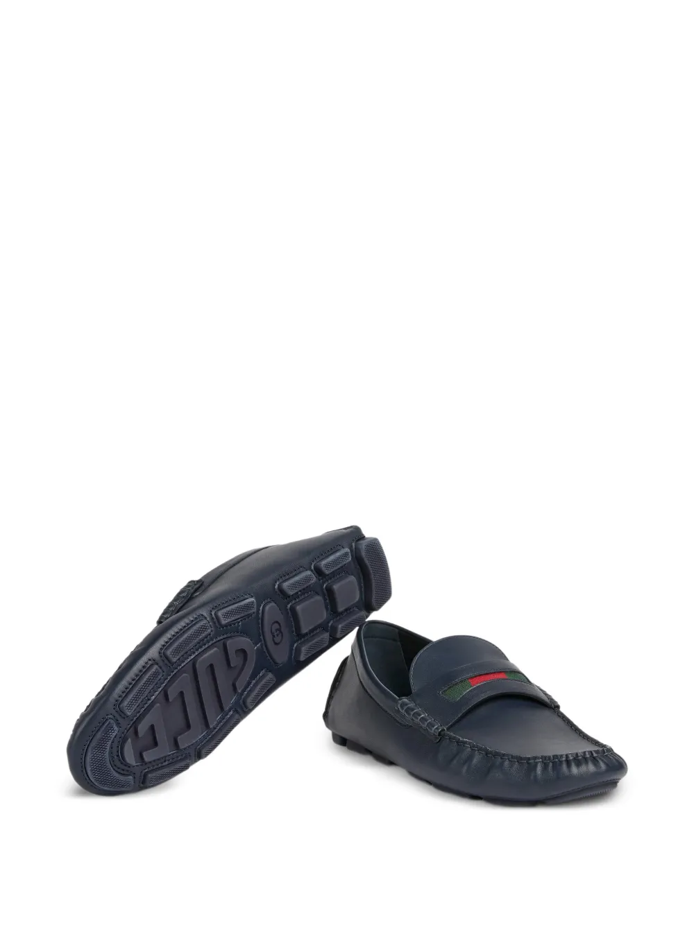Gucci Leren loafers Blauw
