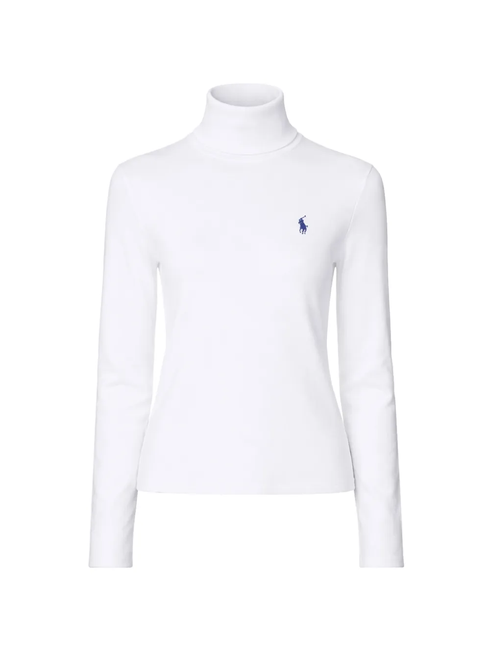 Polo Ralph Lauren Langarmshirt mit Rollkragen - Weiß