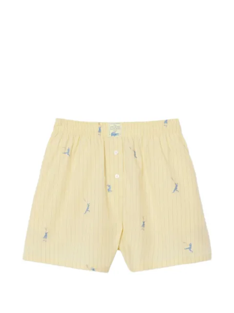 Lacoste striped bermuda shorts