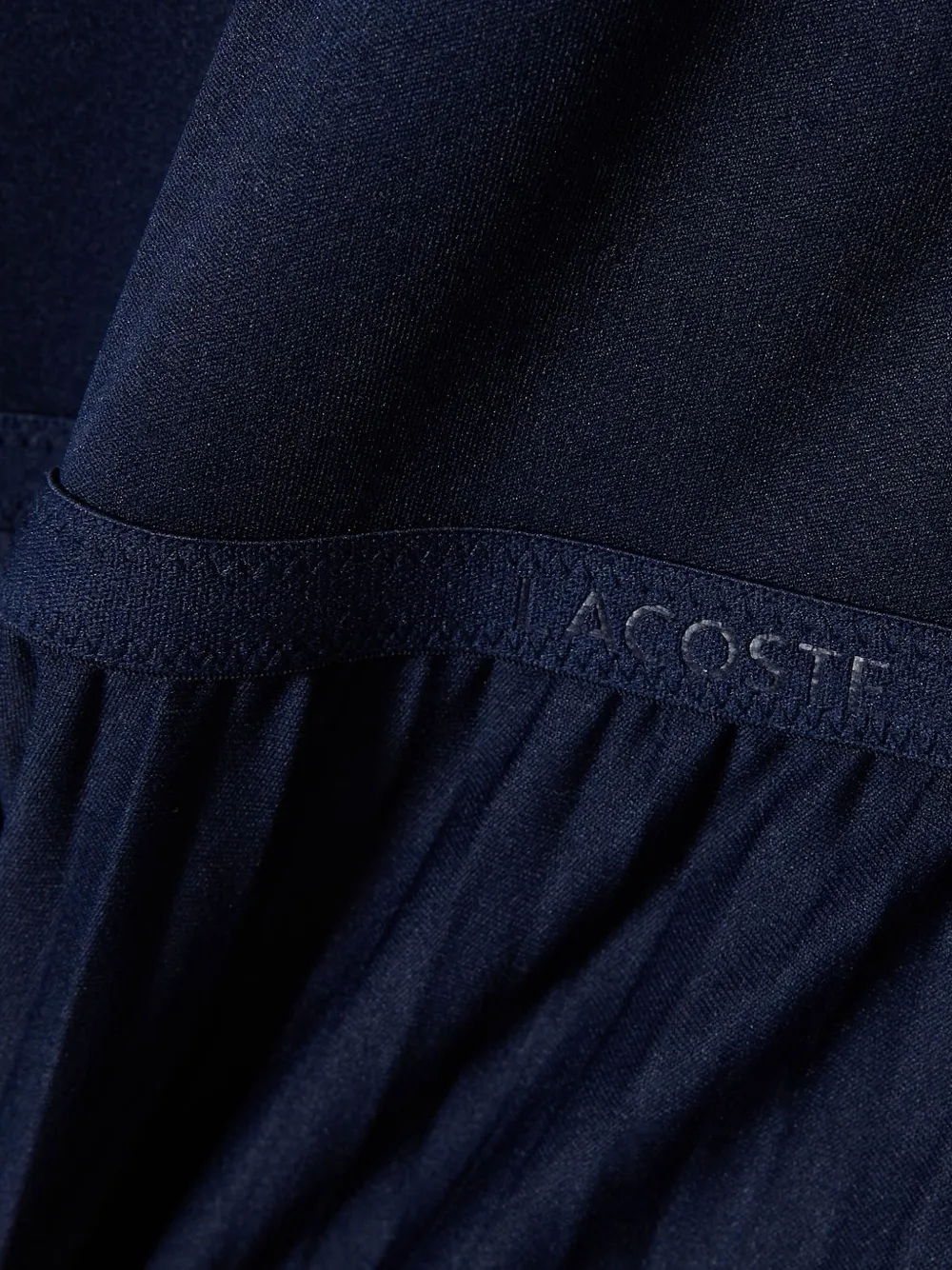 Lacoste Jurk met V-hals Blauw