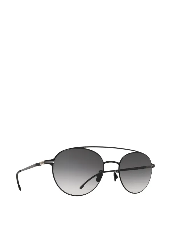 Mykita Reva ラウンドフレーム サングラス | ブラック | FARFETCH JP