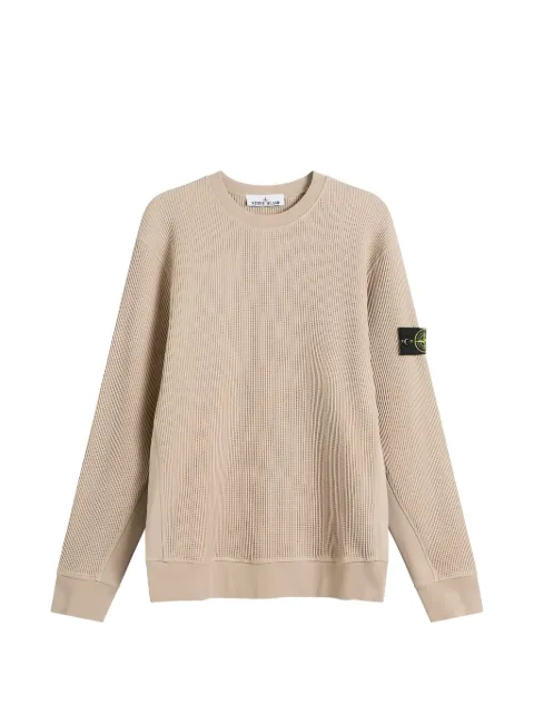 Stone Island logo-patch sweater