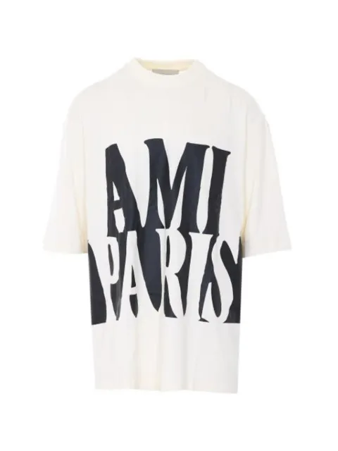 AMI Paris logo-detail T-shirt