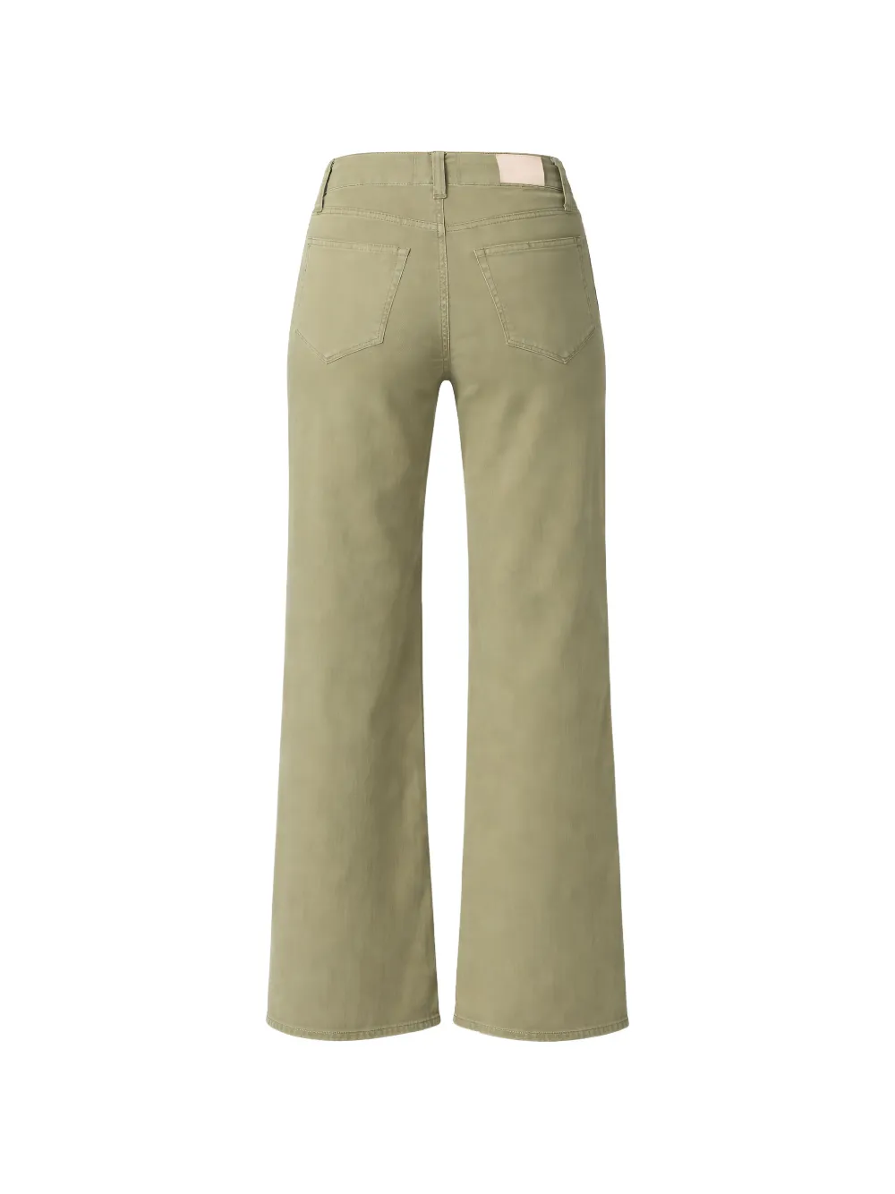  Paige Anessa Wide-leg Jeans - Green 