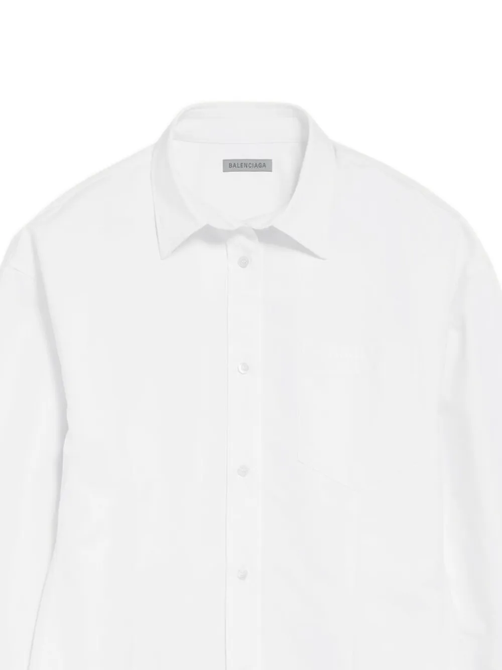 Balenciaga Klassiek blouse in wit