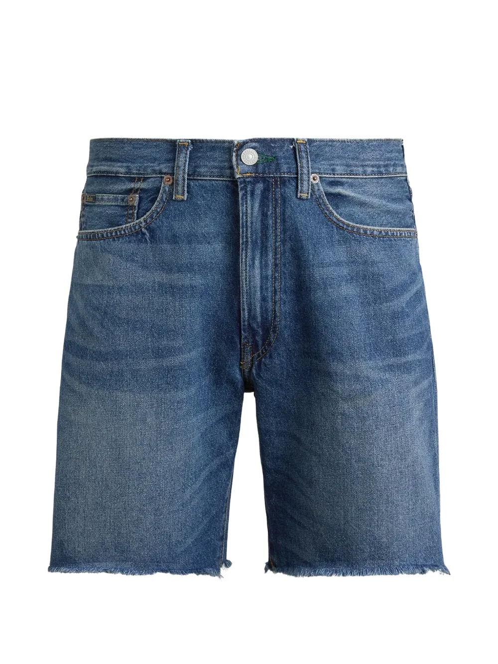 Polo Ralph Lauren frayed denim shorts - Blau