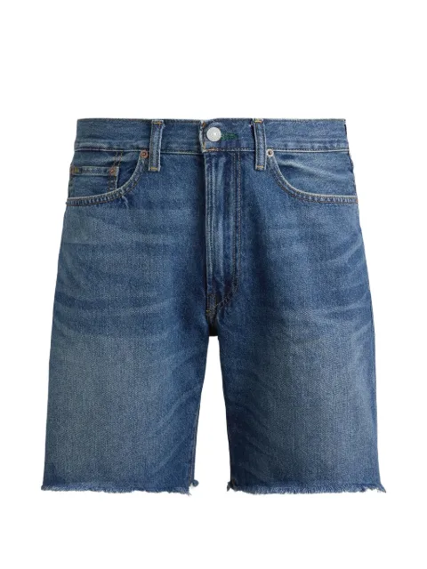 Polo Ralph Lauren short en jean à bords francs