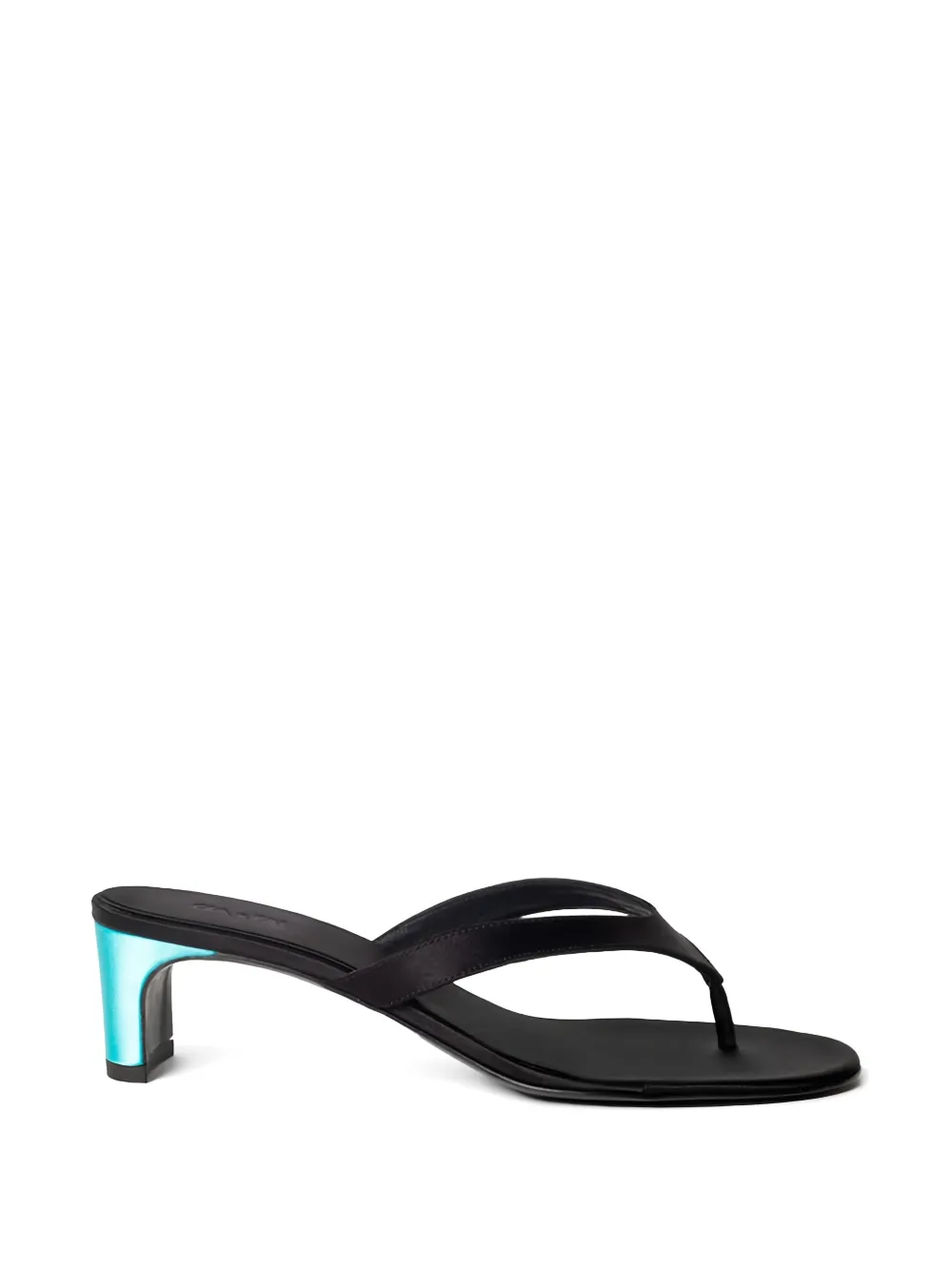 GIABORGHINI T-strap heeled sandals - Nero