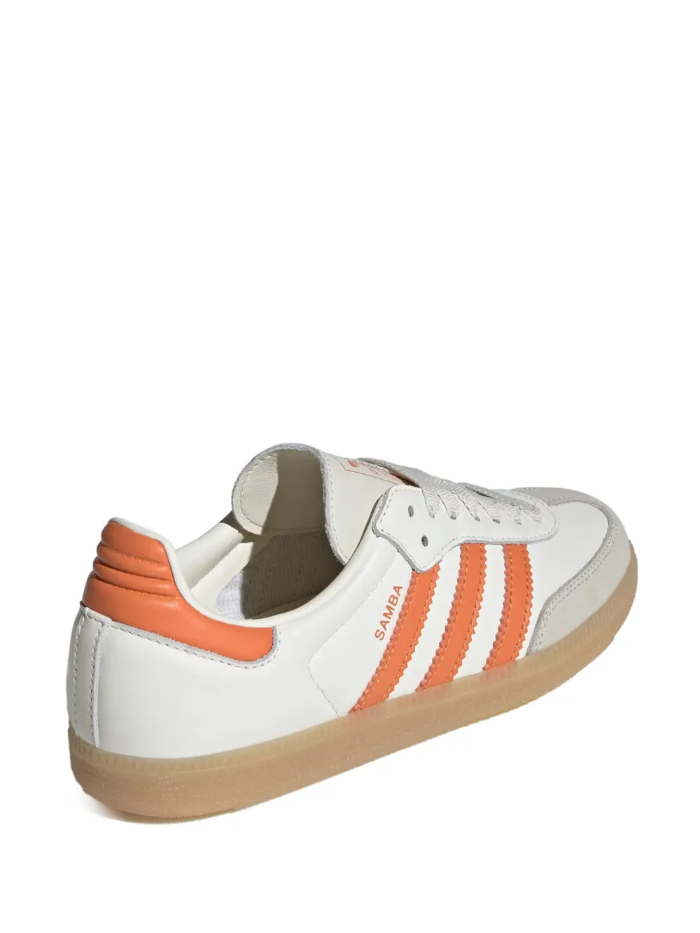 adidas Samba OG leren sneakers met drie strepen Beige