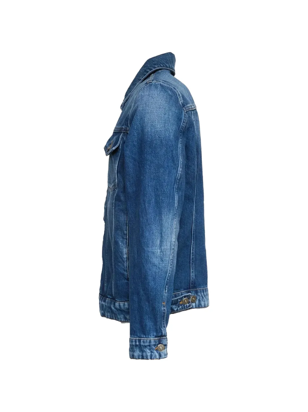  Dondup Button Flap-pockets Denim Jacket - Blue 