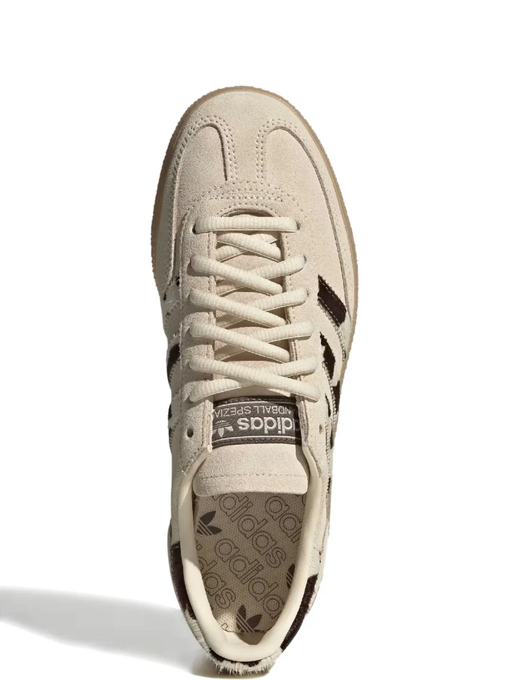 adidas Handball Spezial gestreepte sneakers Beige