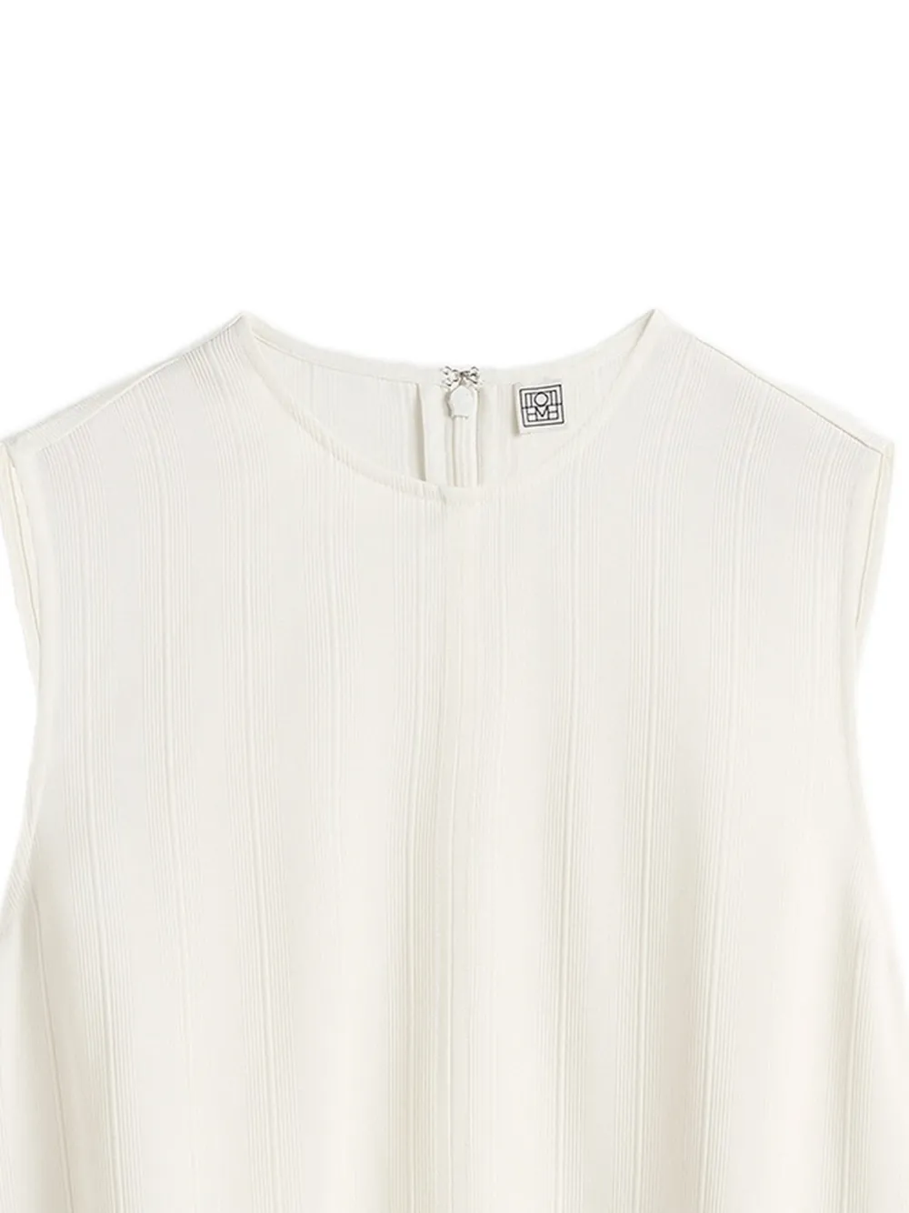 TOTEME Geribbelde top Beige