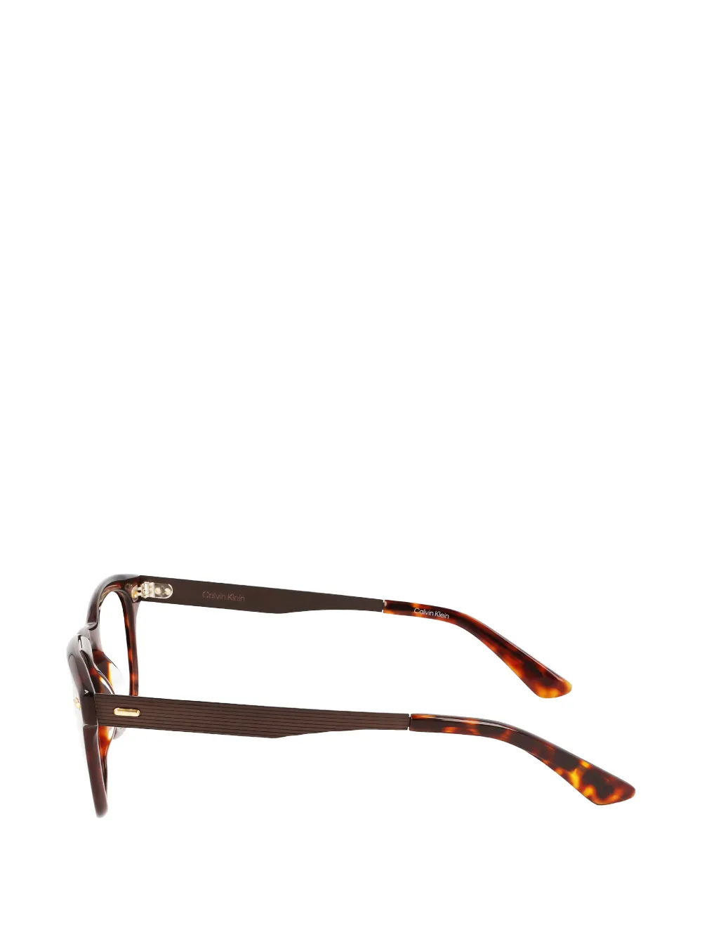  Calvin Klein Square-frame Glasses - Brown 