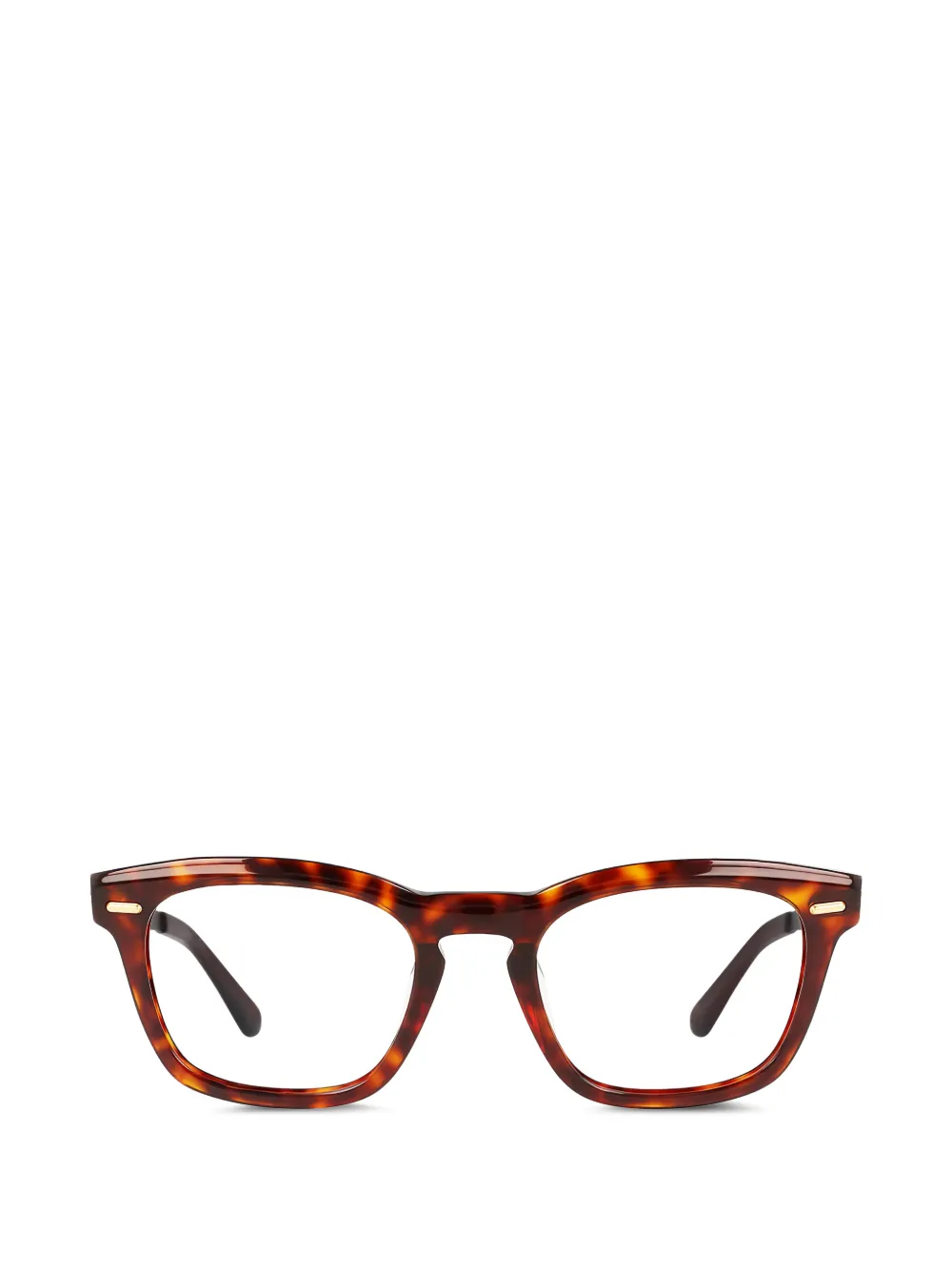 Calvin Klein square-frame glasses - Braun
