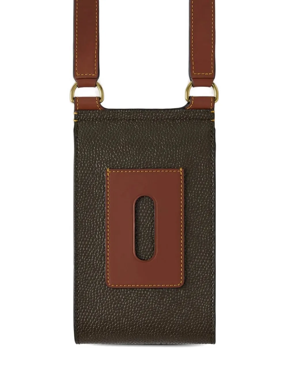 Mulberry Kleine Antony messengertas met gestikt detail Bruin