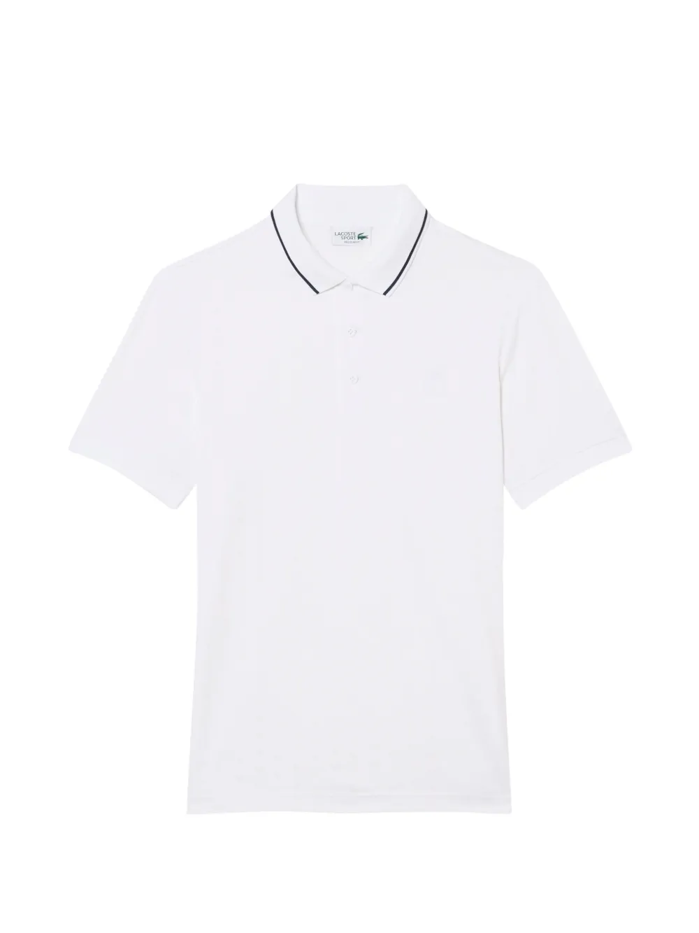 Lacoste piped pique polo shirt - Weiß