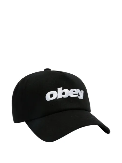 Obey logo-embroidered baseball cap